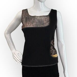 Mixed Fabrics Studio Fresh One Off  Designer Tank